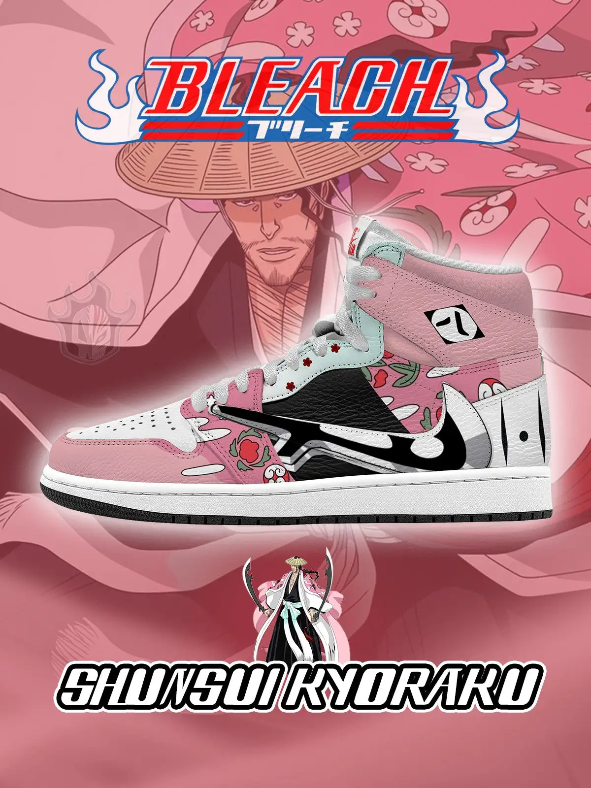 Shunsui Kyoraku V.2 Custom TS High Sneakers
