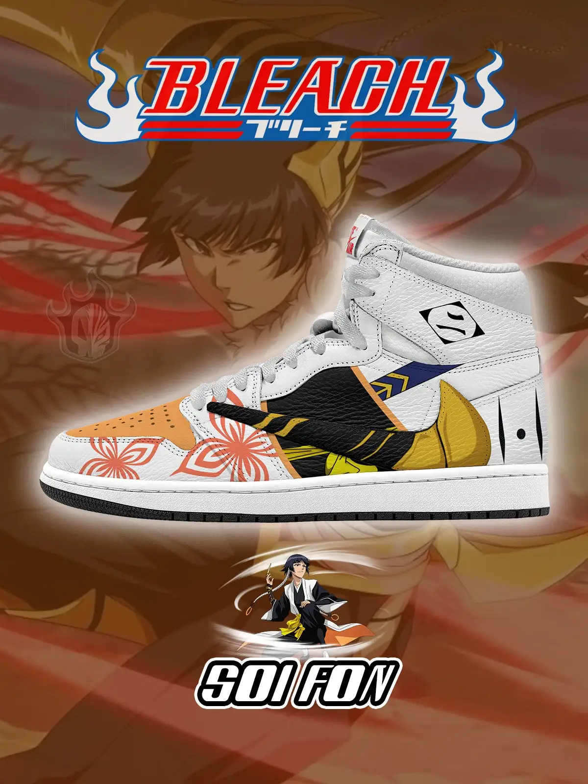 Soi Fon V.2 Custom TS High Sneakers