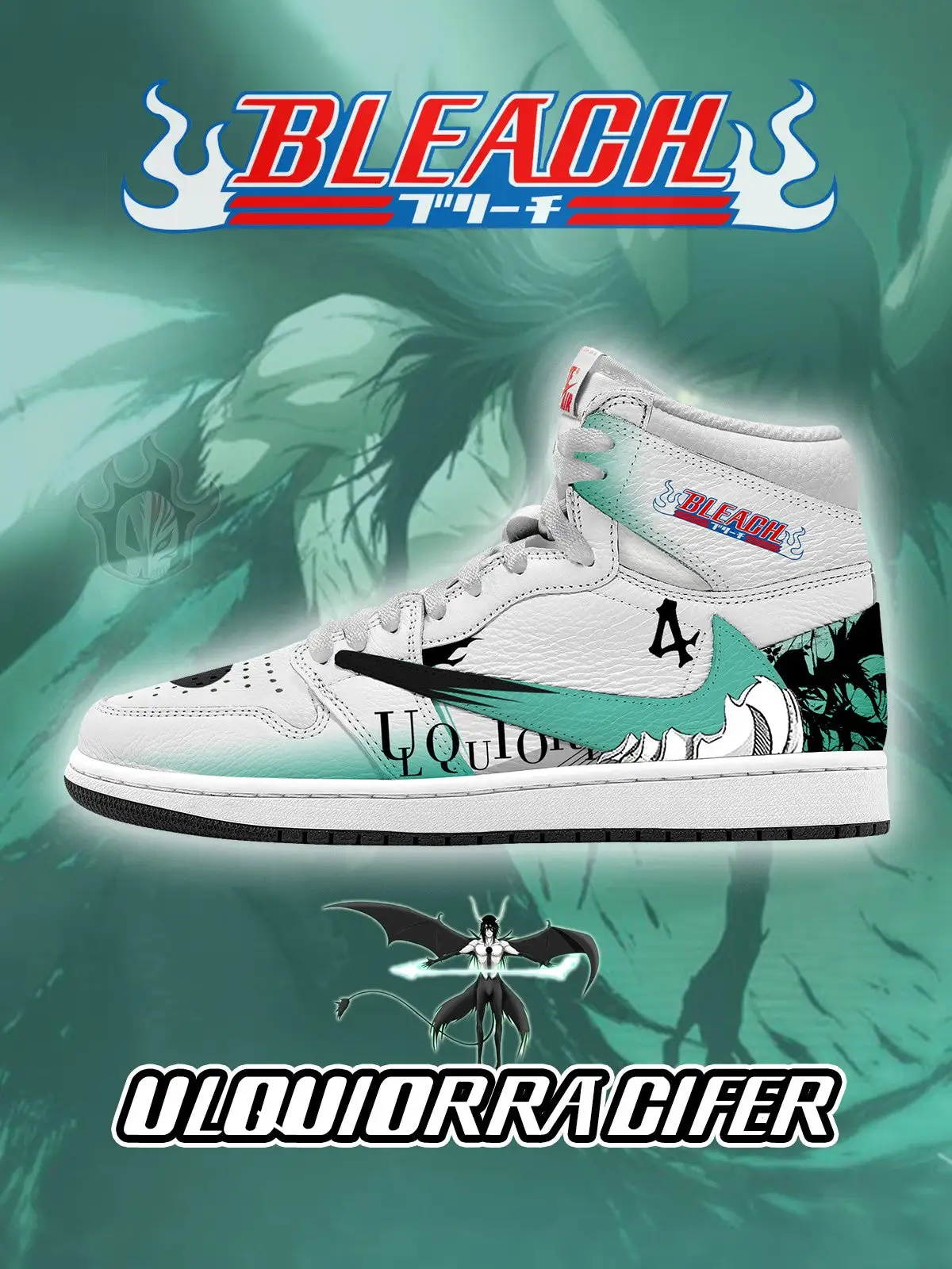 Ulquiorra Cifer V.1 Custom TS High Sneakers