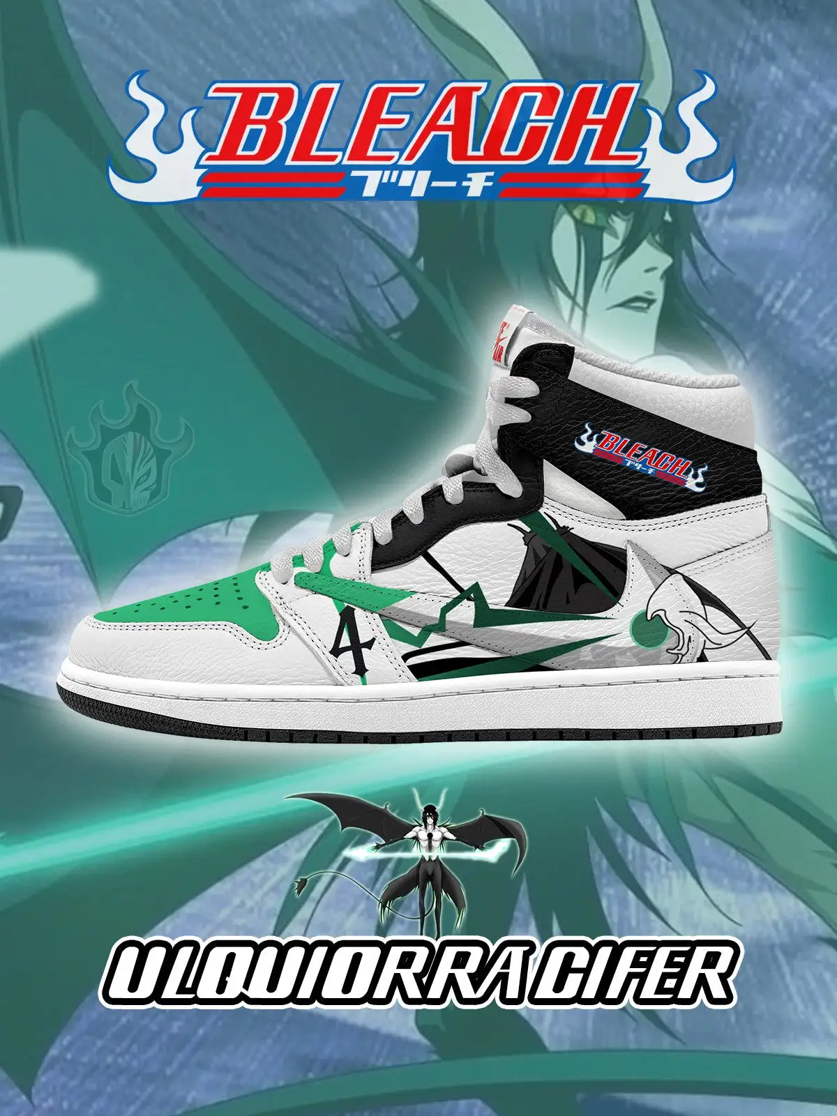 Ulquiorra Cifer V.2 Custom TS High Sneakers