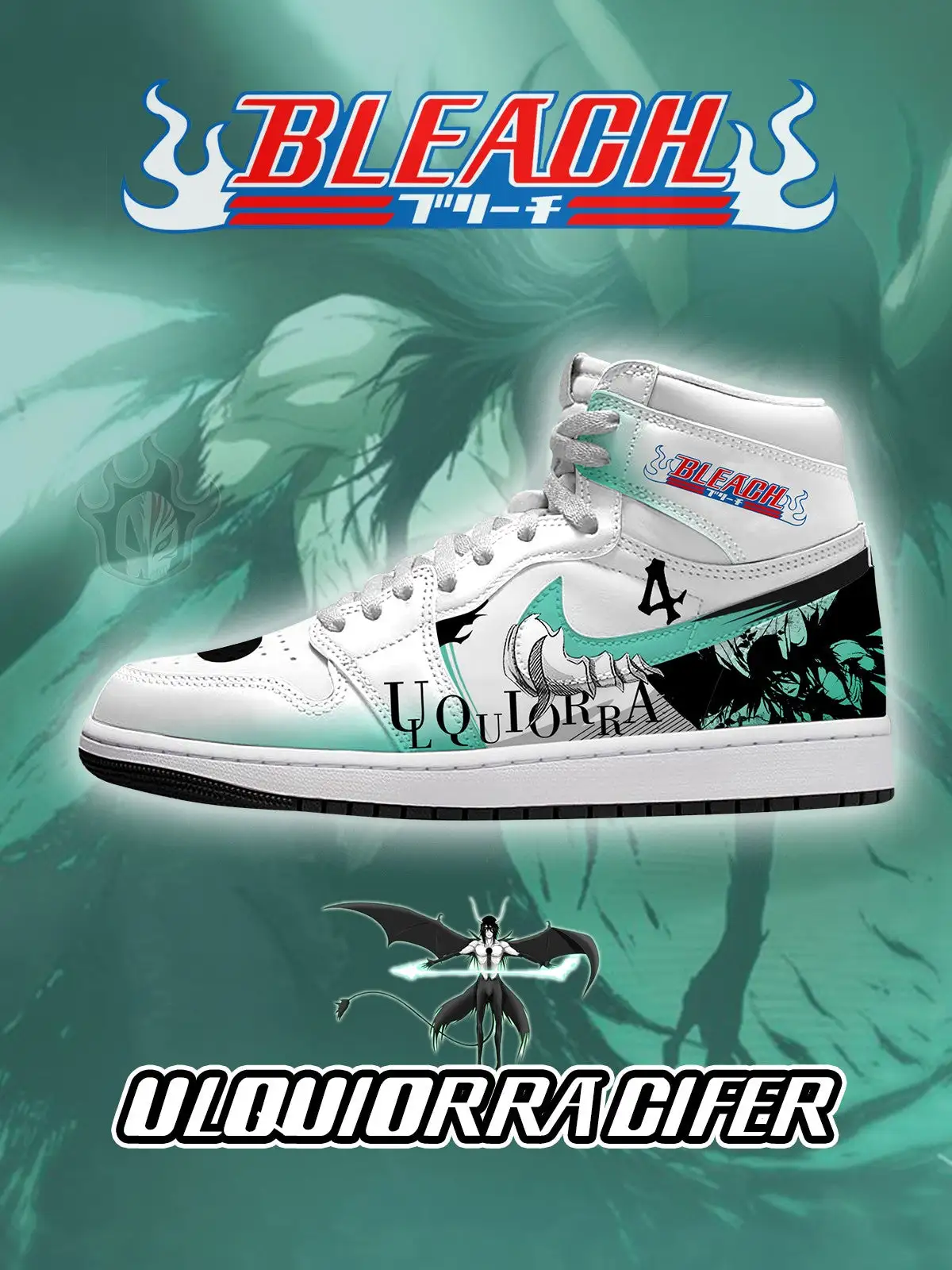 Ulquiorra Cifer V.1 Custom High-Top Sneakers