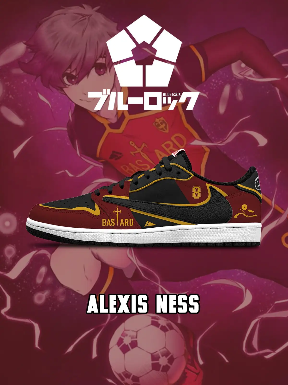 Alexis Ness V.2 Custom TS Low Sneakers