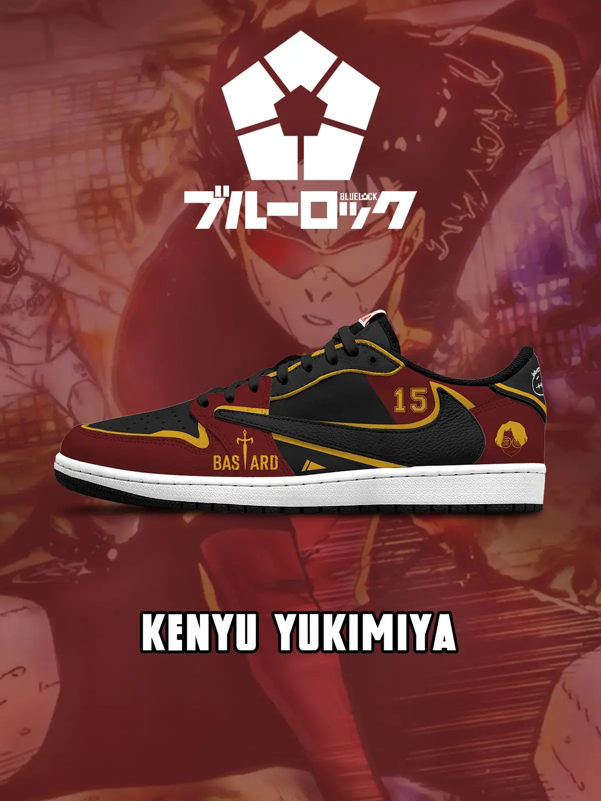 Kenyu Yukimiya V.2 Custom TS Low Sneakers