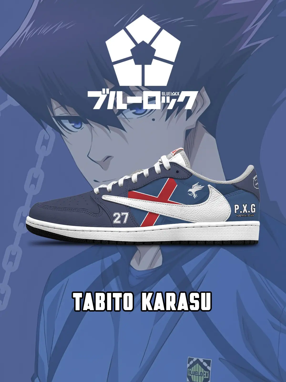 Tabito Karasu V.2 Custom TS Low Sneakers