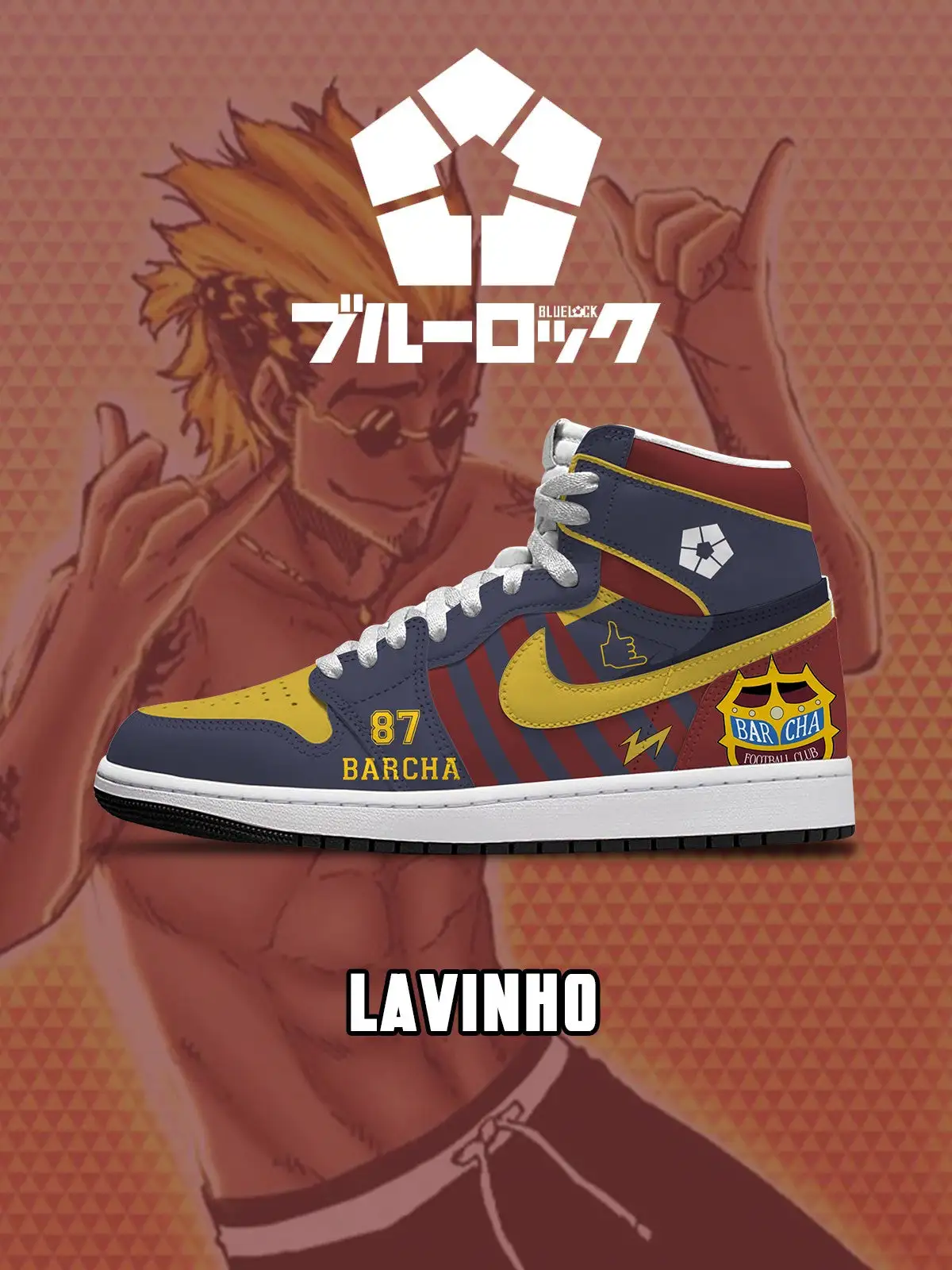 Lavinho V.2 Custom High-Top Sneakers