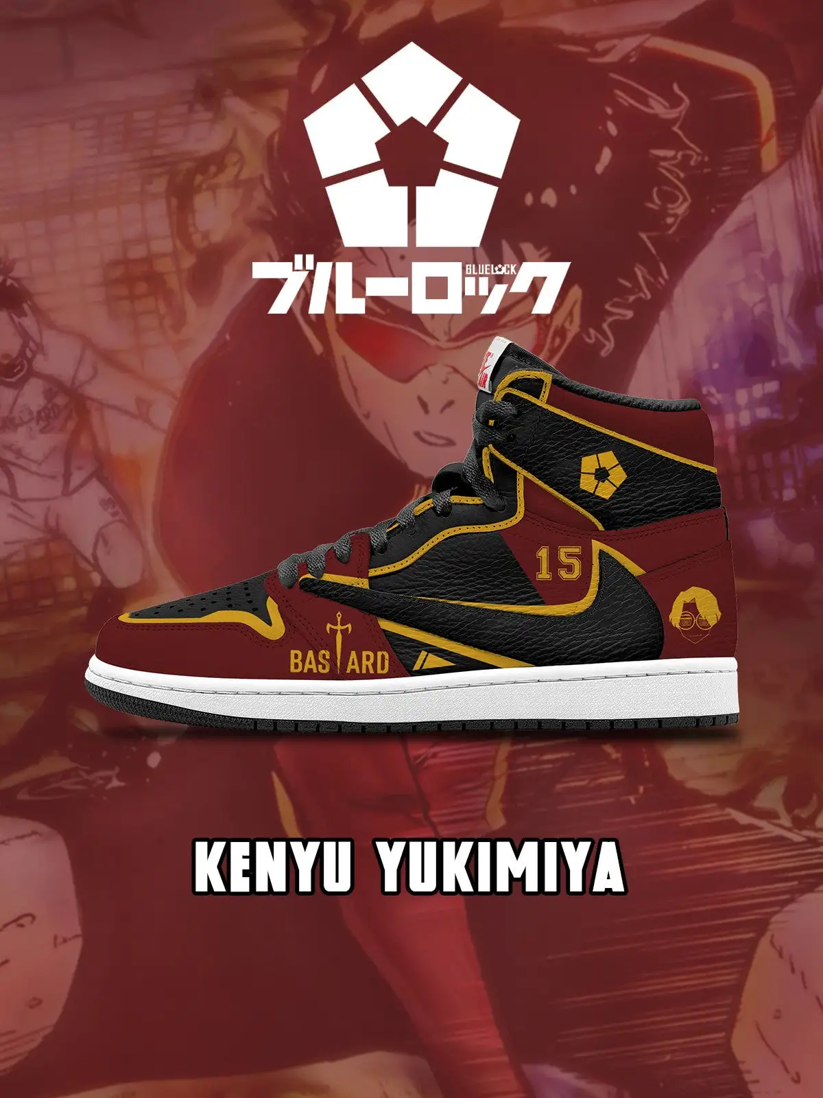 Kenyu Yukimiya V.2 Custom TS High Sneakers