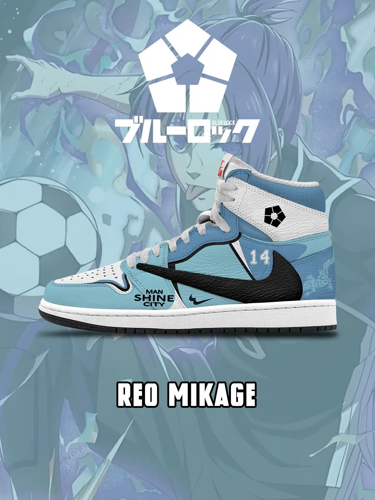 Reo Mikage V.2 Custom TS High Sneakers