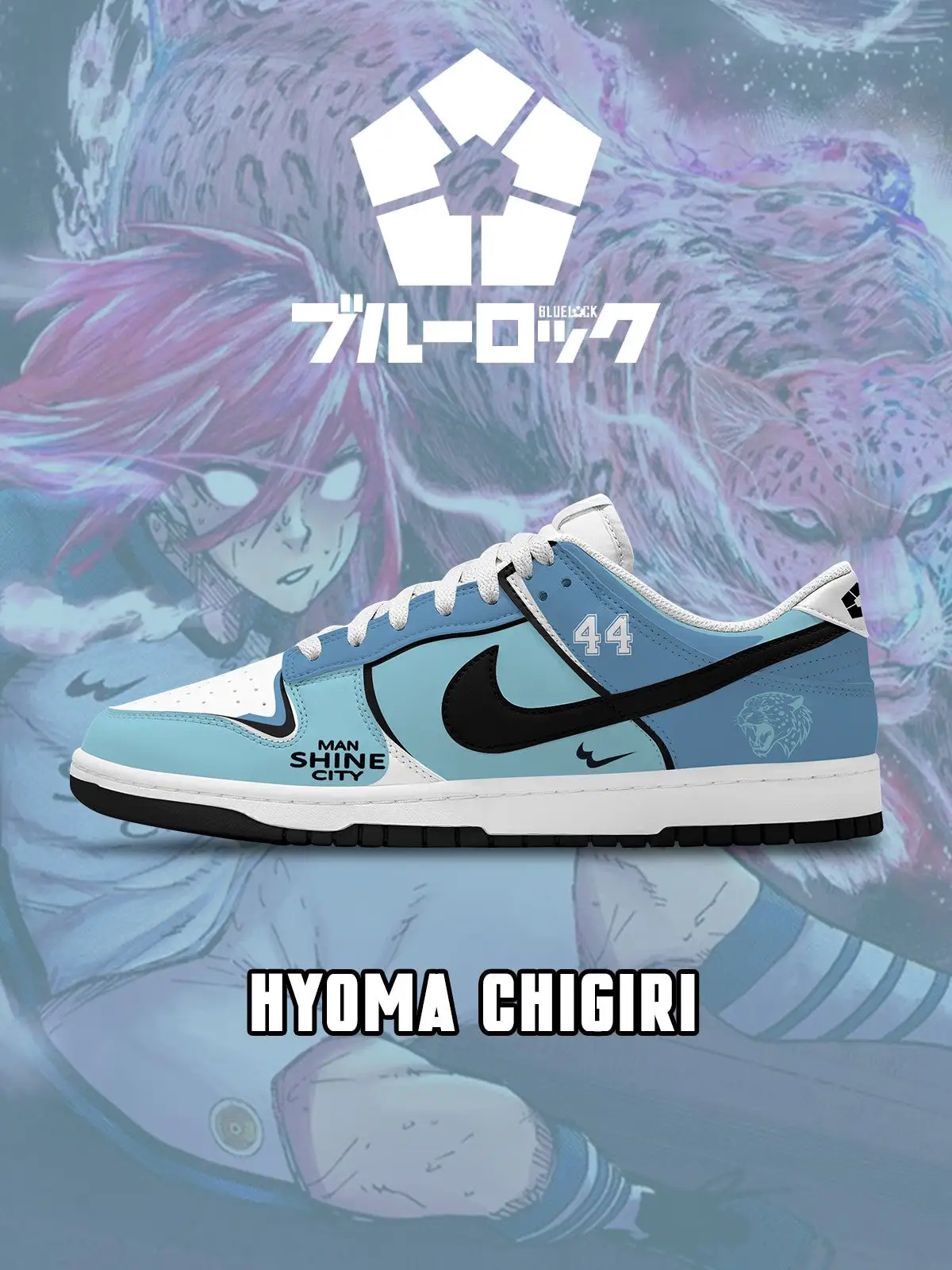Hyoma Chigiri V.2 Custom Court-Low Sneakers