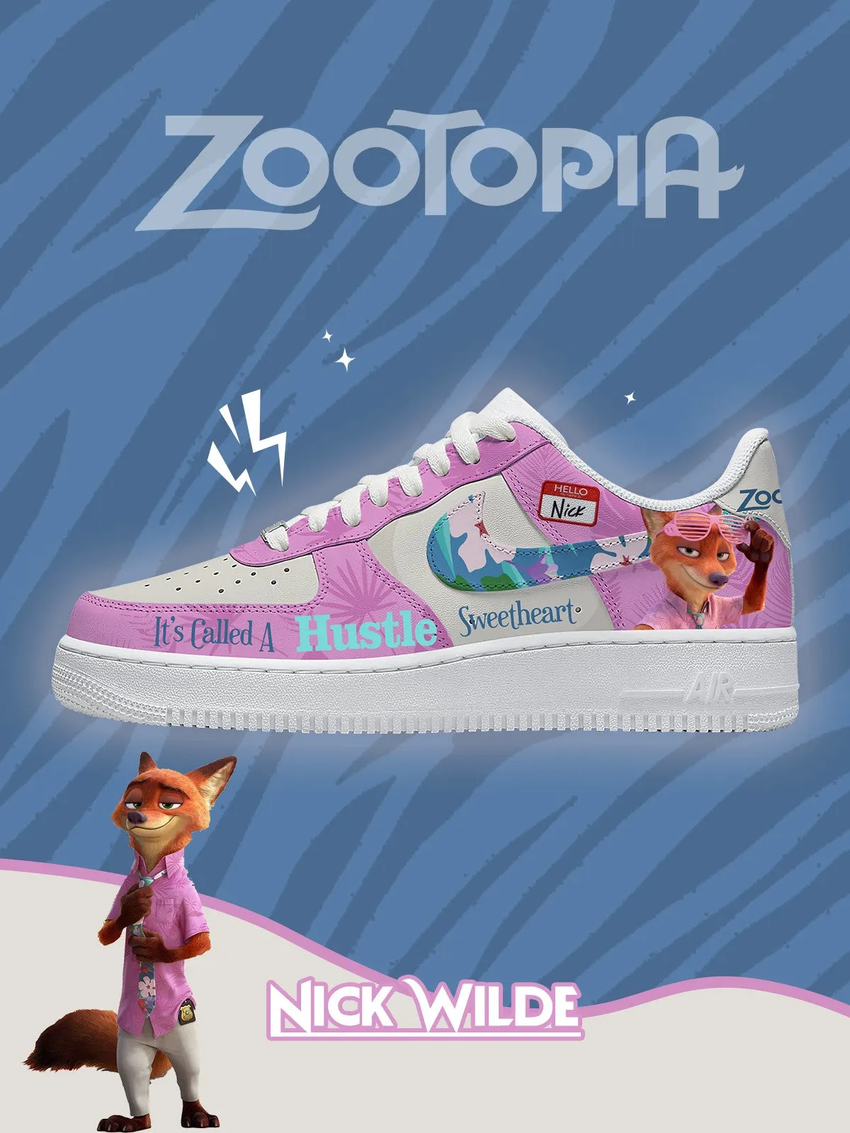 Nick Wilde V.1 Custom Sneakers
